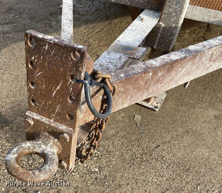 image for item HN9866 1995 Shop built  equipment trailer