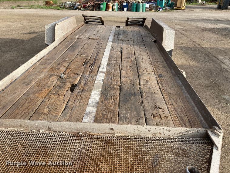 image for item HN9866 1995 Shop built  equipment trailer