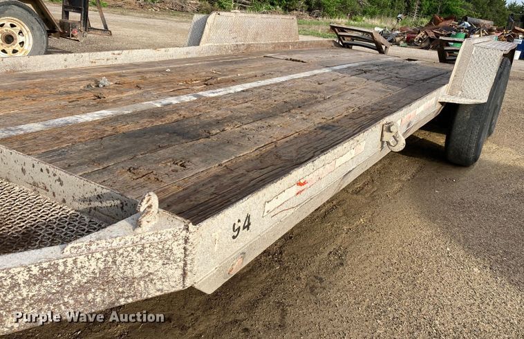 image for item HN9866 1995 Shop built  equipment trailer