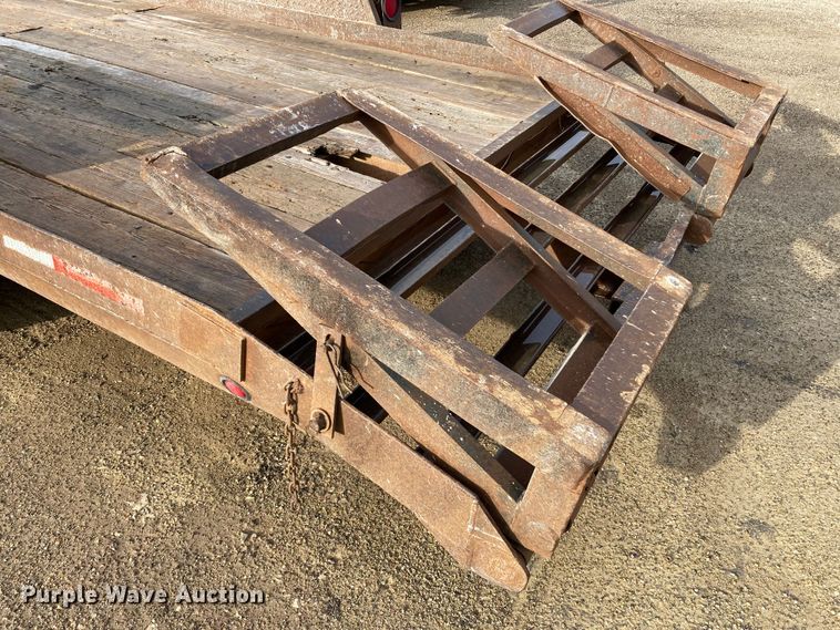 image for item HN9866 1995 Shop built  equipment trailer