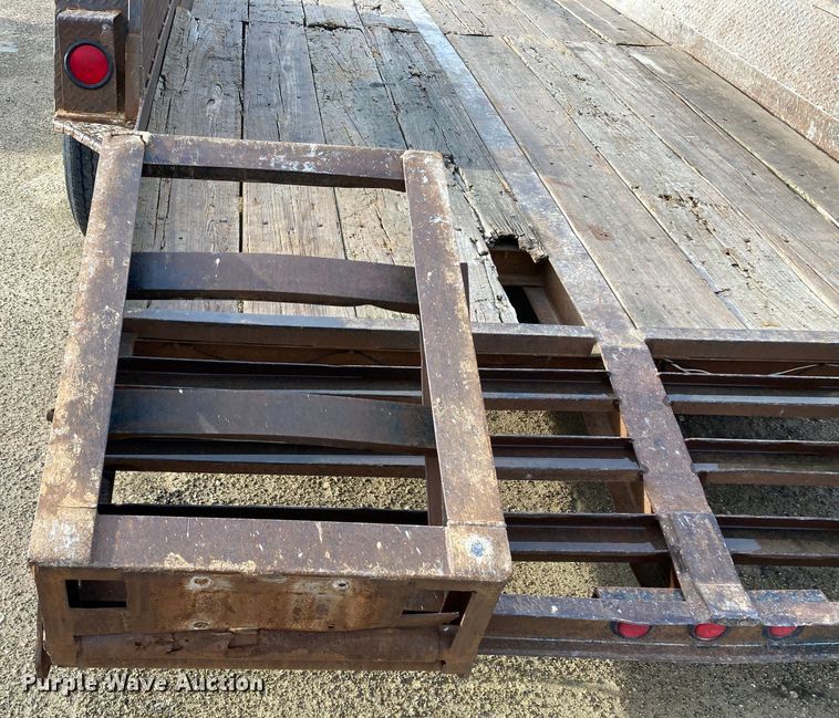 image for item HN9866 1995 Shop built  equipment trailer