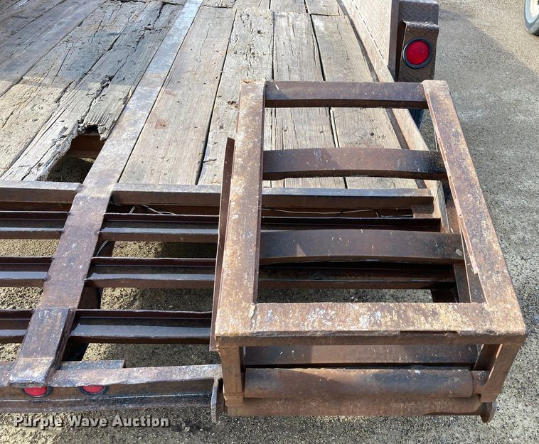 image for item HN9866 1995 Shop built  equipment trailer