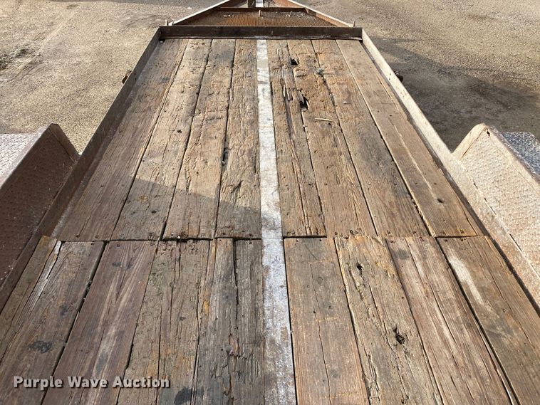 image for item HN9866 1995 Shop built  equipment trailer