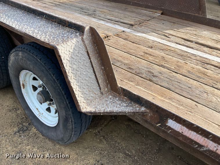 image for item HN9866 1995 Shop built  equipment trailer