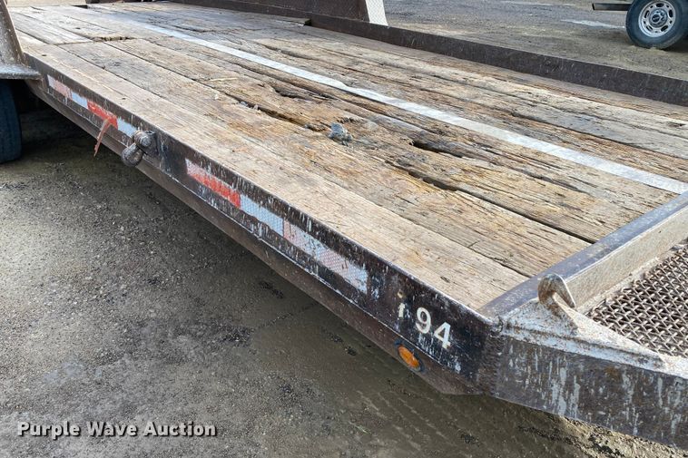 image for item HN9866 1995 Shop built  equipment trailer