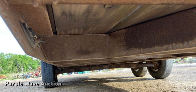 image for item HN9866 1995 Shop built  equipment trailer