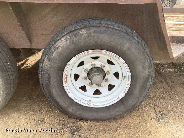 image for item HN9866 1995 Shop built  equipment trailer