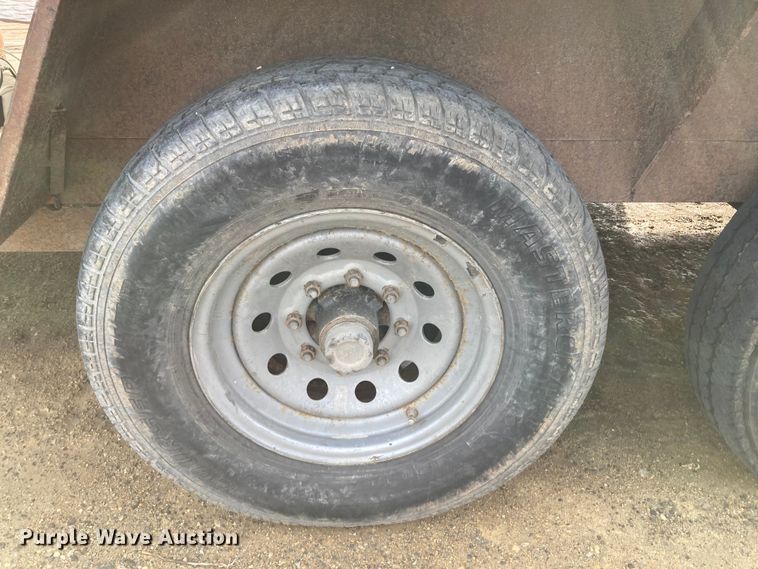 image for item HN9866 1995 Shop built  equipment trailer