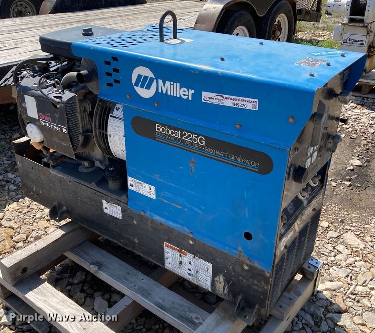 image for item HN9870 Miller Bobcat 225G  welder/generator
