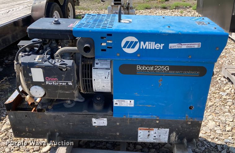 image for item HN9870 Miller Bobcat 225G  welder/generator