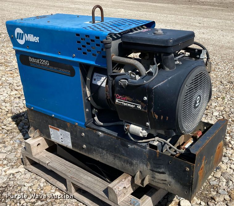image for item HN9870 Miller Bobcat 225G  welder/generator
