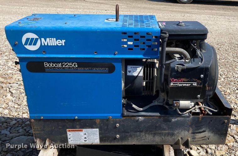 image for item HN9870 Miller Bobcat 225G  welder/generator