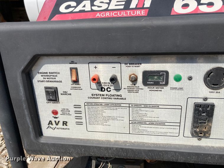 image for item HN9872 Case 6500  generator