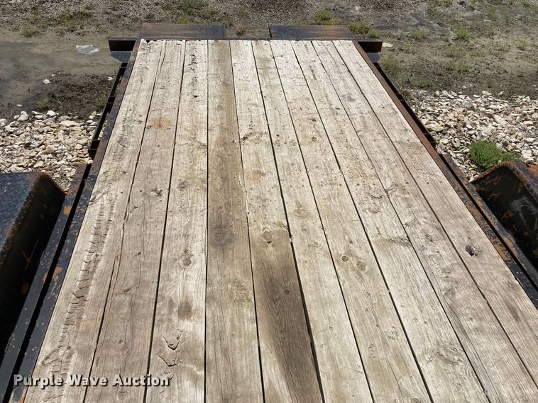 image for item HN9879 2016 Quality Trailer  tilt deck utility trailer