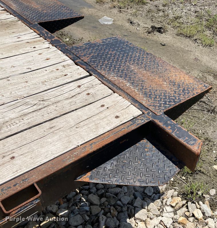 image for item HN9879 2016 Quality Trailer  tilt deck utility trailer