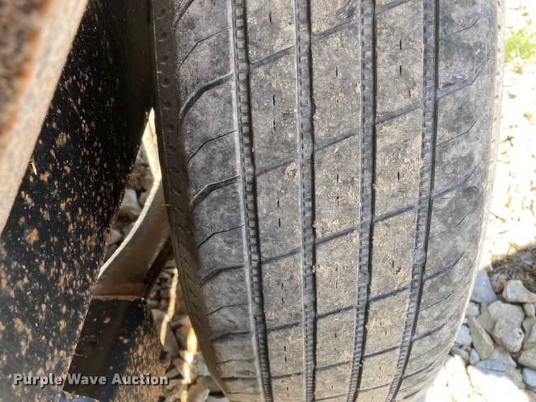 image for item HN9879 2016 Quality Trailer  tilt deck utility trailer