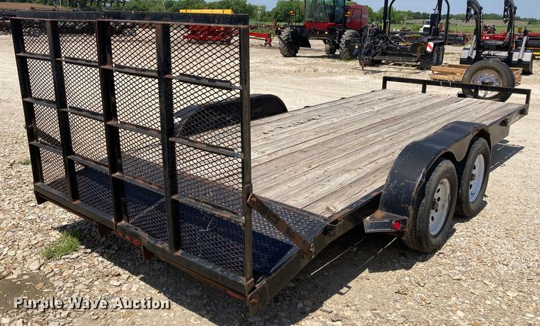 image for item HN9880 2008 Fastline  utility trailer