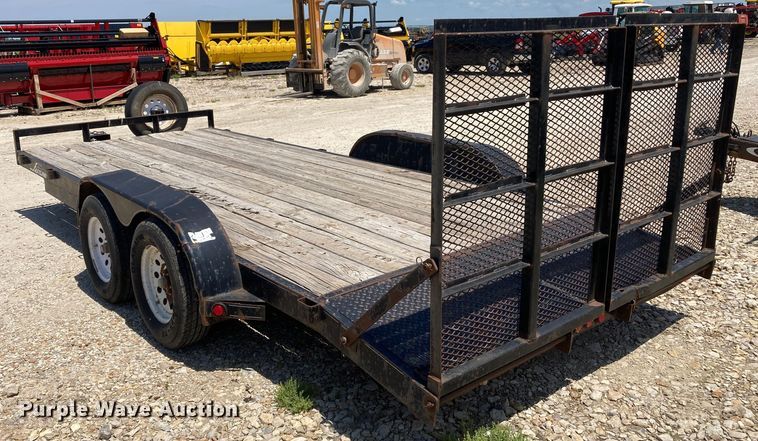 image for item HN9880 2008 Fastline  utility trailer