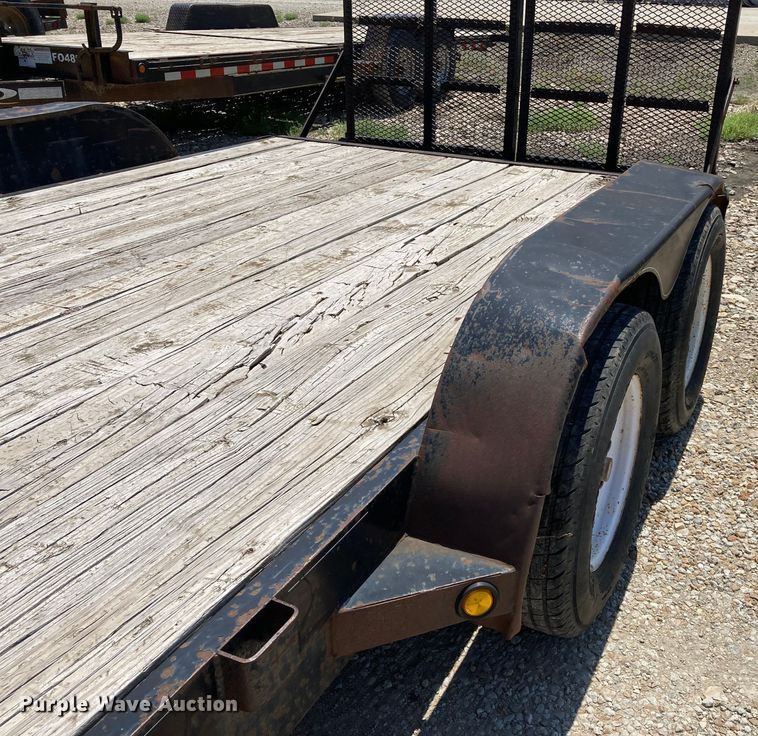 image for item HN9880 2008 Fastline  utility trailer