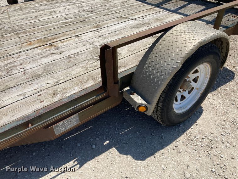 image for item HN9886 2006 PJ Trailers  utility trailer