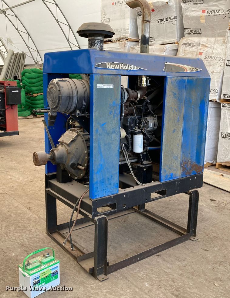 image for item HN9906 New Holland SE85  irrigation power unit