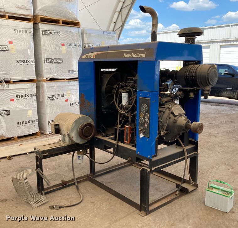 image for item HN9906 New Holland SE85  irrigation power unit