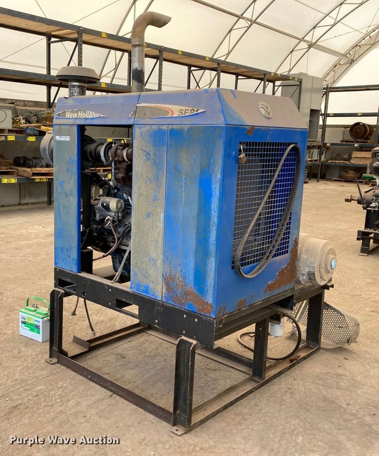 image for item HN9906 New Holland SE85  irrigation power unit