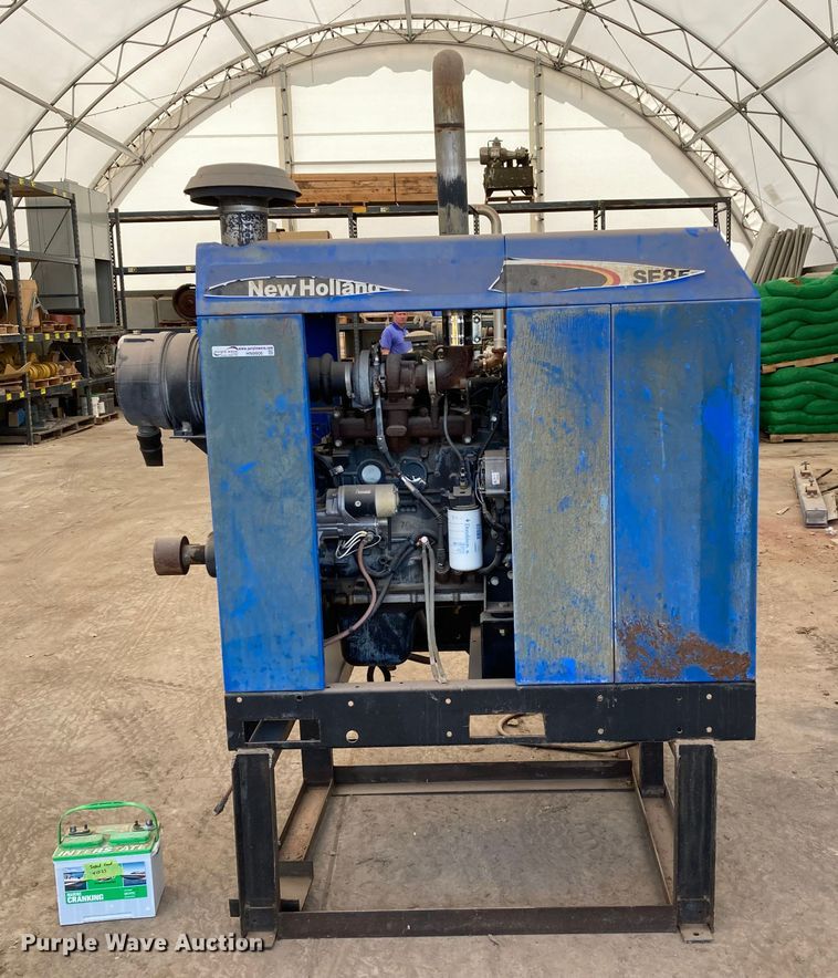 image for item HN9906 New Holland SE85  irrigation power unit