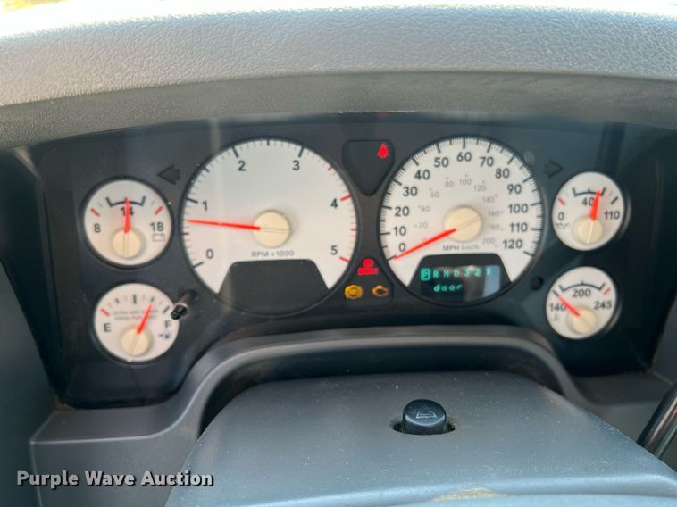 image for item II9058 2009 Dodge Ram 4500HD  truck cab and chassis