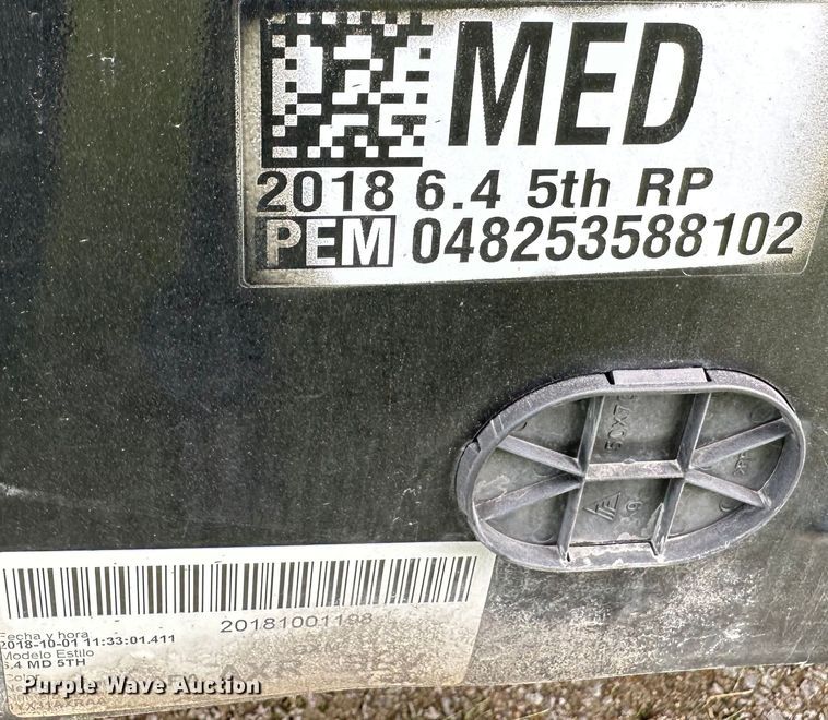 image for item JC9976 2018 Dodge Ram  pickup truck bed