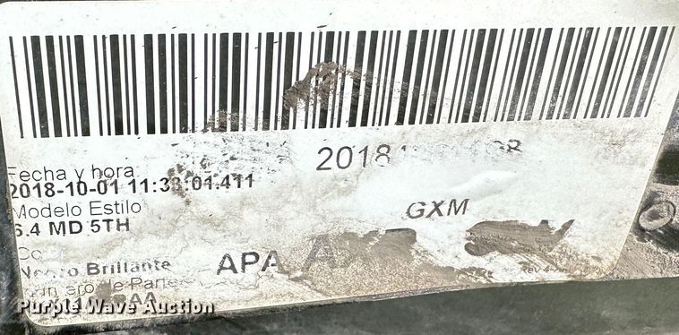 image for item JC9976 2018 Dodge Ram  pickup truck bed