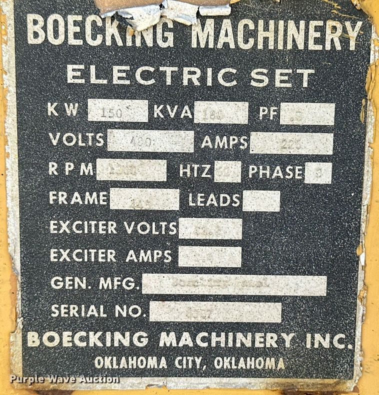 image for item JJ9924 Caterpillar SR4  generator