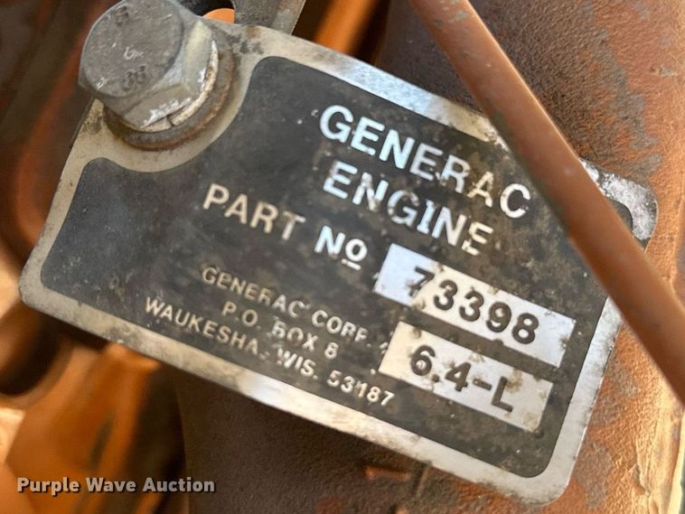 image for item JJ9926 Generac 93A02550S  generator