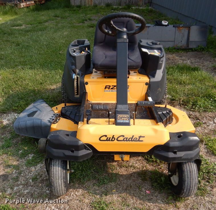 image for item JO9147 2016 Cub Cadet RZTS  ZTR lawn mower