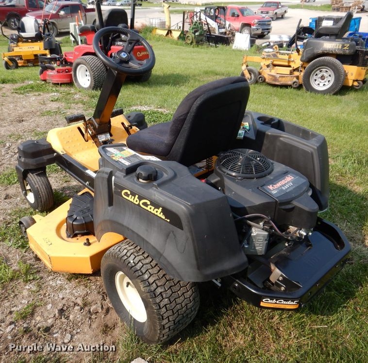 image for item JO9147 2016 Cub Cadet RZTS  ZTR lawn mower