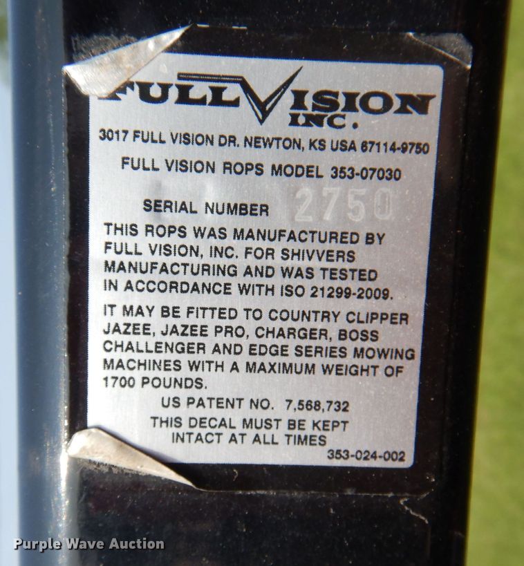 image for item JO9149 2017 Country Clipper Charger  ZTR lawn mower