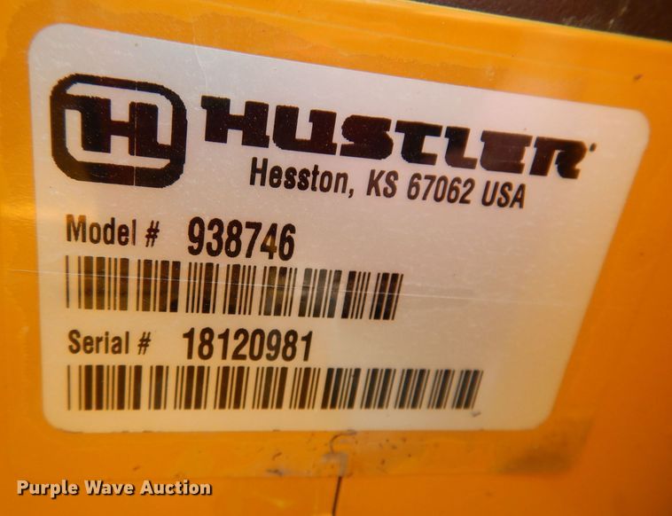 image for item JO9150 2019 Hustler FasTrak  ZTR lawn mower