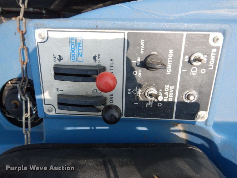 image for item JO9153 Dixon 5501  ZTR lawn mower