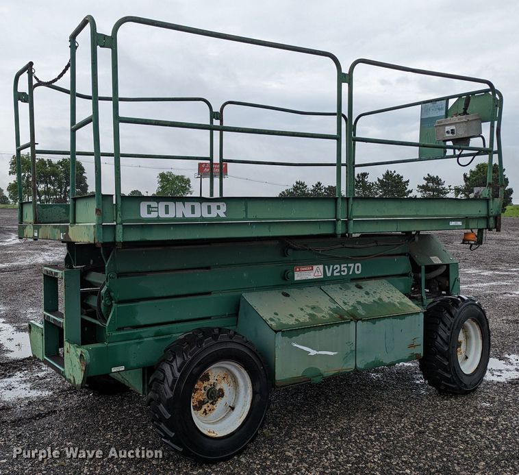image for item KB9422 Condor V2570  scissor lift