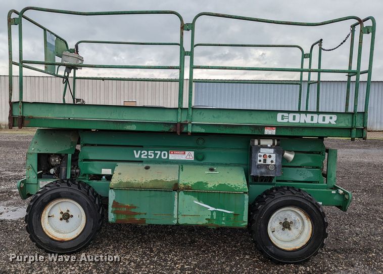 image for item KB9422 Condor V2570  scissor lift