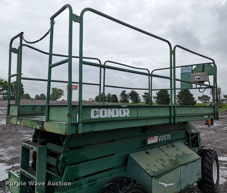 image for item KB9422 Condor V2570  scissor lift