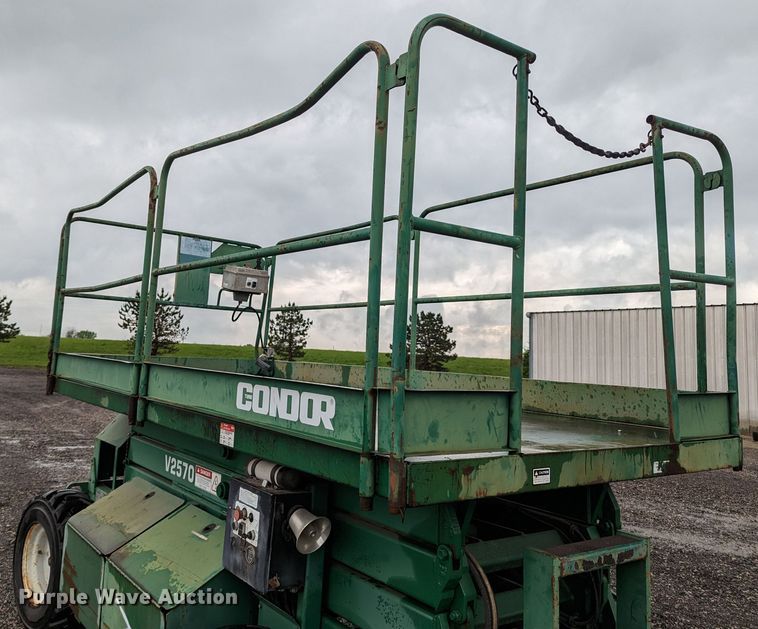 image for item KB9422 Condor V2570  scissor lift