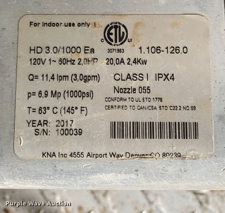 image for item KB9592 2004 International 4400  box truck