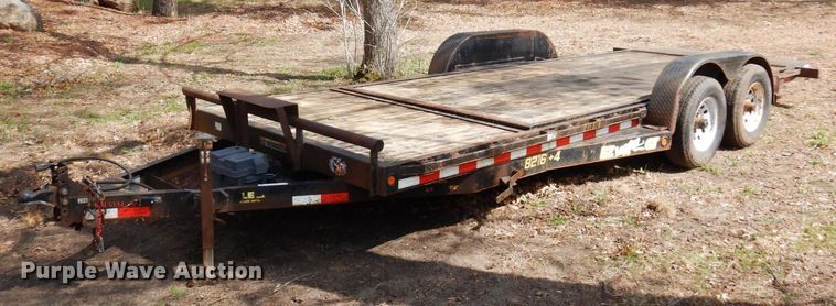 image for item KU9993 2011 Doolittle  tilt deck equipment trailer