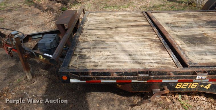 image for item KU9993 2011 Doolittle  tilt deck equipment trailer