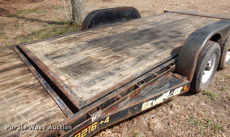 image for item KU9993 2011 Doolittle  tilt deck equipment trailer