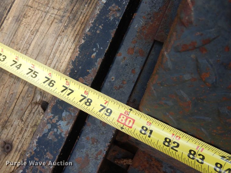 image for item KU9993 2011 Doolittle  tilt deck equipment trailer