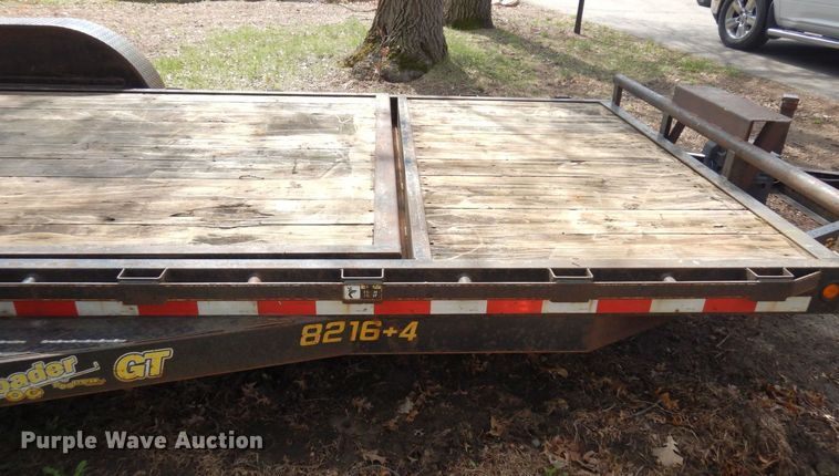 image for item KU9993 2011 Doolittle  tilt deck equipment trailer
