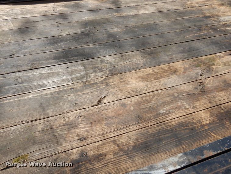 image for item KU9993 2011 Doolittle  tilt deck equipment trailer