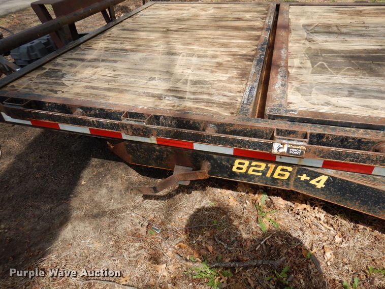 image for item KU9993 2011 Doolittle  tilt deck equipment trailer